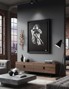 Sagoma umana bianca rannicchiata in posizione fetale su fondo nero. Qui è mostrato un suggerimento di ambientazione.